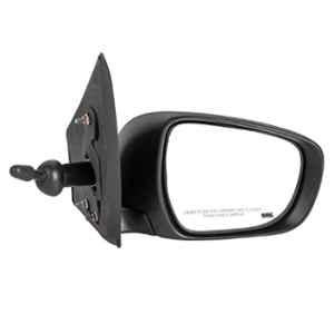 RMC ABS & Glass Black Right Side Car View Mirror for Maruti Celerio VXI & VDI with Lever