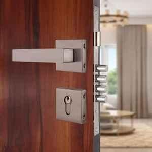 VIN KRAFT 60mm Stainless Steel Satin Mortise Door Lock Handle Set with 3 Keys, ML101-ROSE-OSK