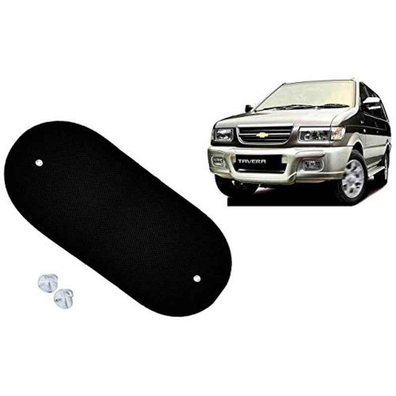 Auto Pearl 4 Pcs PVC & Mesh Black Window Side Sun Shade Set for Chevrolet Tavera Type 1, Chipkoo_BlkRear_TaveraType-1