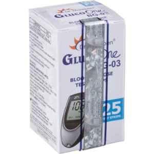 Dr Morepen Dr. Morepen Bg-03 25 Pcs Glucometer Strips Box