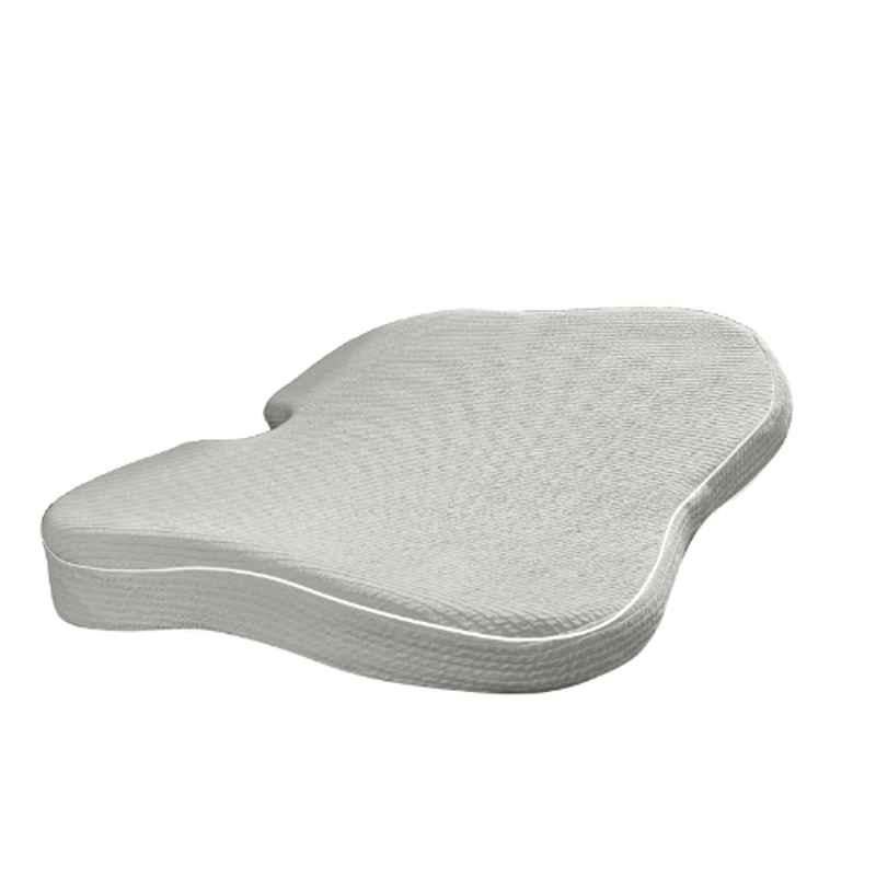 Betterhood Memory Foam Grey Coccyx Seat Cushion for Car, Size: Universal