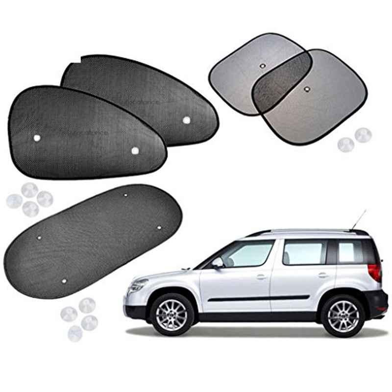 Kozdiko 5 Pcs Car Chipkoo Sunshade Set for Skoda Yeti