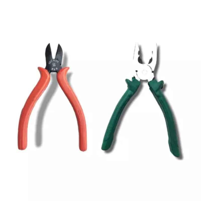 Sky Blue 2 Pcs 7.8 inch Lineman Plier Combo, SBE_PLIER_COMBOS_COMBO_649