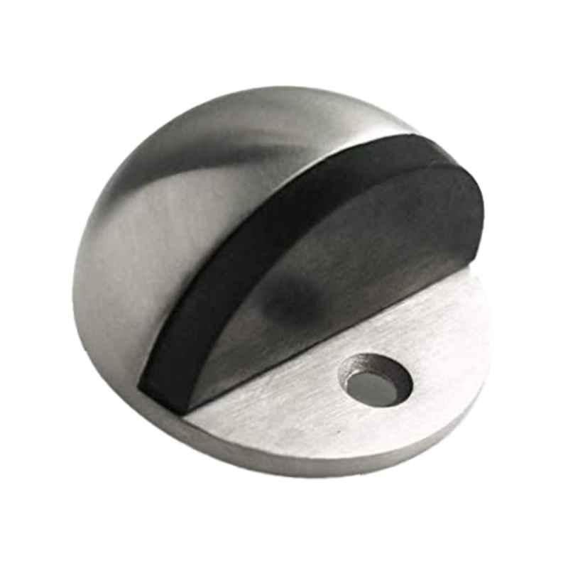 Robustline Silver Half Round Floor Door Stopper (Pack of 20)