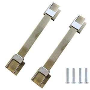 Atom Amaze 12 inch Brass Antique Finish Zinc Pull Handle (Pack of 2)