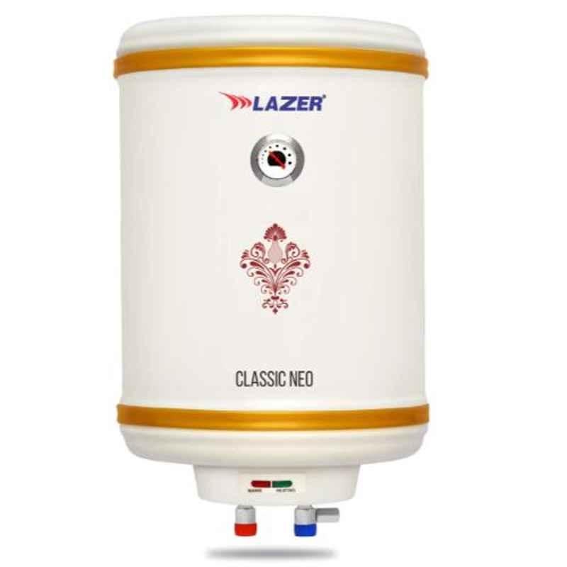 Lazer Classic Neo 50L Ivory Horizontal Electric Storage Water Heater