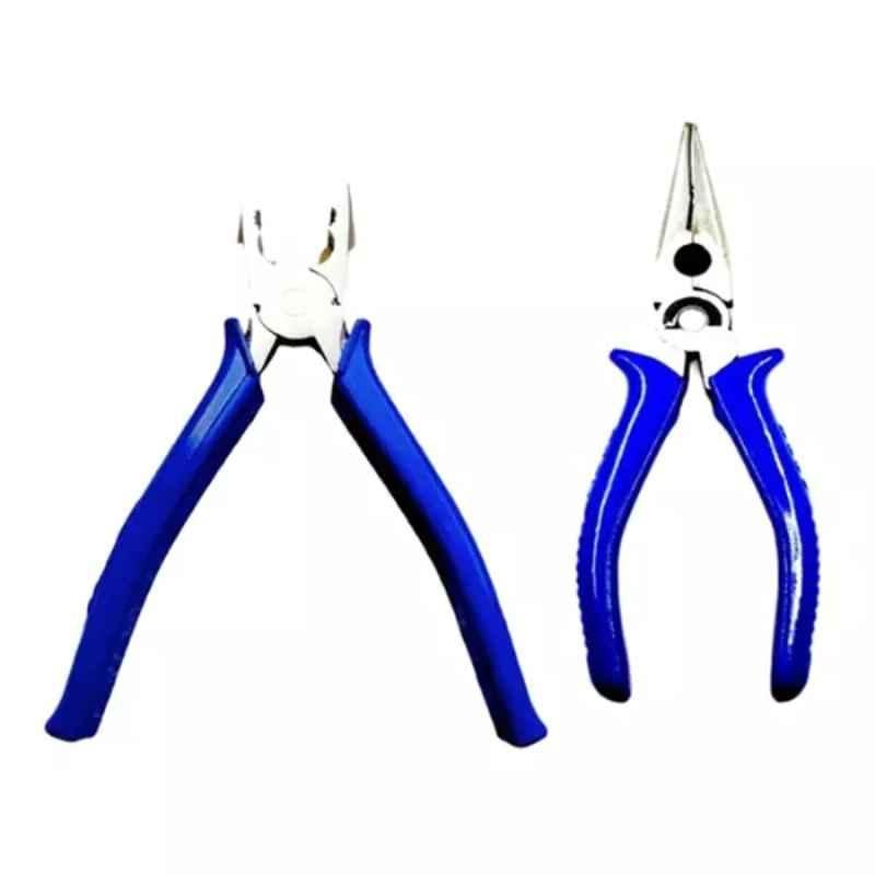 Sky Blue 2 Pcs 7.8 inch Lineman Plier Combo, SBE_PLIER_COMBOS_COMBO_274