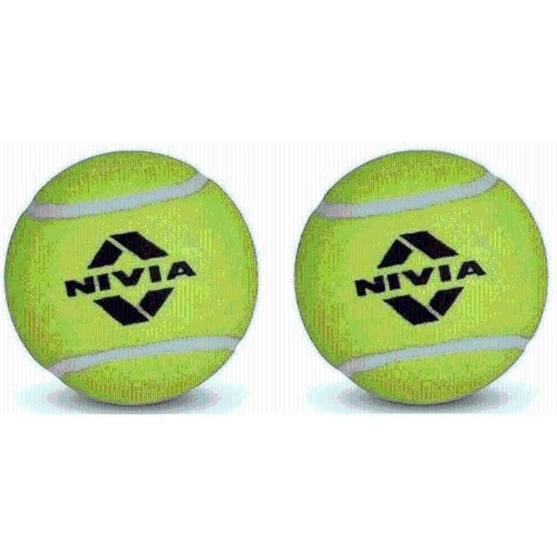 Nivia Light Cricket Tennis Ball (Pack of 2)