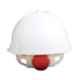 Allen Cooper White Polymer Ratchet Type Safety Helmet with Chin Strap, SH722-W (Pack of 3)