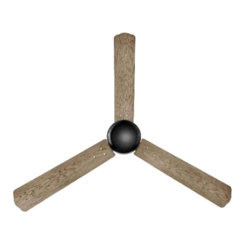 Airelec Gloria Stylo Bird 28W 350rpm 5 Star Smoke Brown 3 Blade BLDC Ceiling Fan with Remote & 2 Years Warranty, AIRCFH4-04, Sweep: 1200 mm