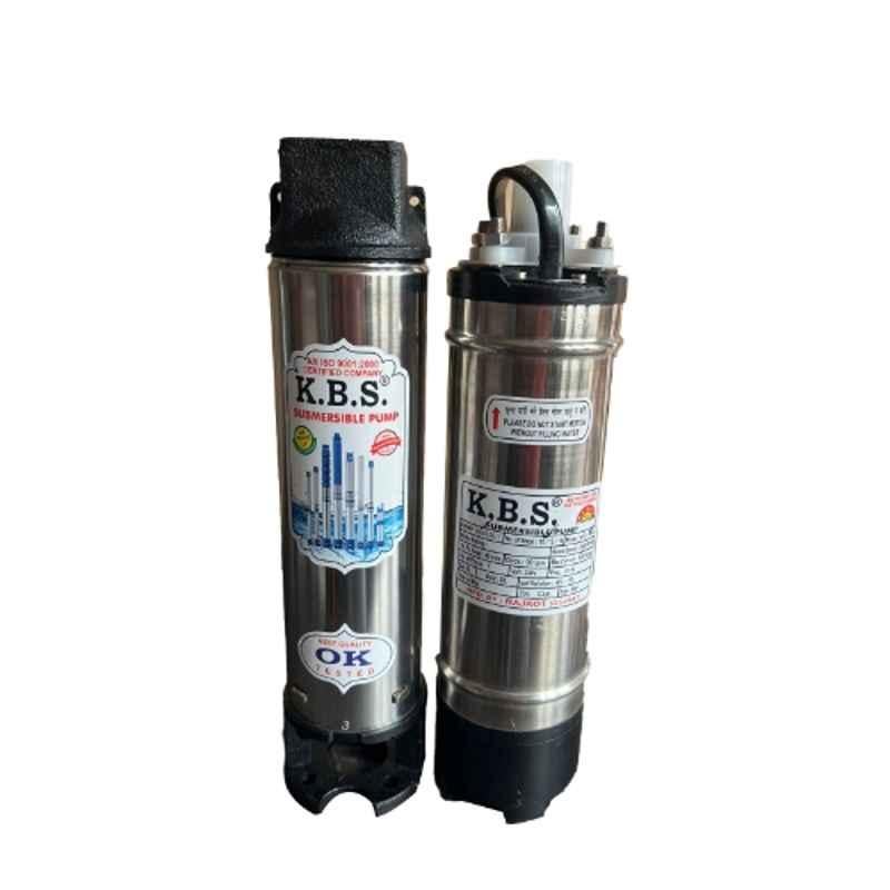 KBS V4 3HP 10 Stage Single Phase Water Filled Submersible Pump with 110ft Head Range