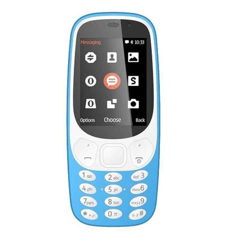 I Kall K36 Plus 2.4 inch Light Blue Mobile Phone (Pack of 10)