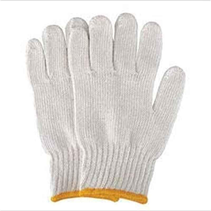 Workman Cotton Knitted Work Gloves, Size: Free (Pairs of 12)