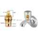 Prestige DIXY Brass Chrome Finish Bib Cock with Wall Flange