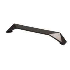 RAB 160mm Zinc Black Satin Matt Finish Drawer Pull Handle, N1110 (Pack of 4)