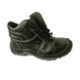 Hi-Safe ASG-10 Leather Steel Toe Black Work Safety Shoes, Size: 9