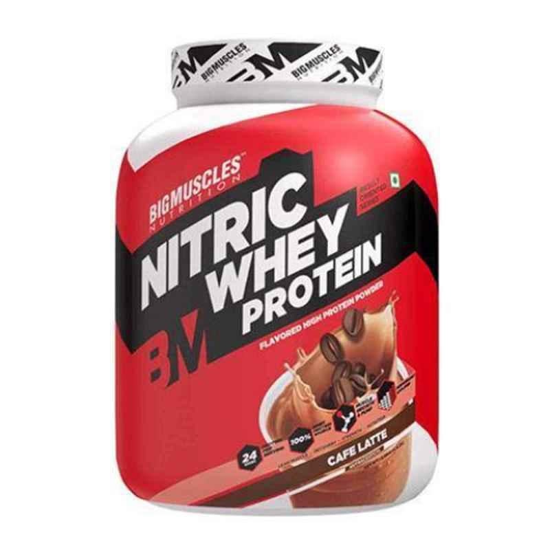 Big Muscles 2kg Cafe latte Nitric Whey Protein