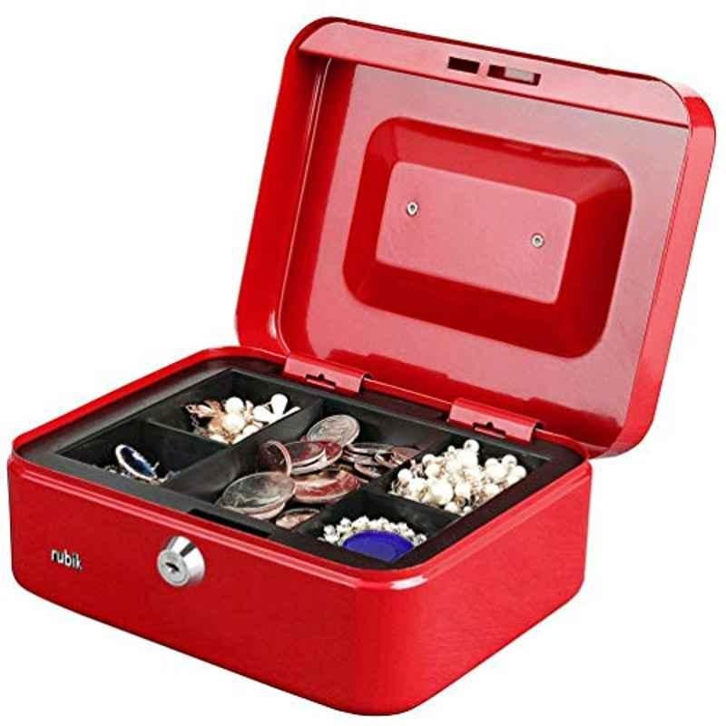 Rubik Alloy Steel Red Cash Box, RB-CB02-M6CTRED