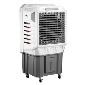 Gokool Defender 220W 135 Litre Plastic White & Grey Desert Air Cooler with 1 Year Warranty, GOK-DEFENDER-135L