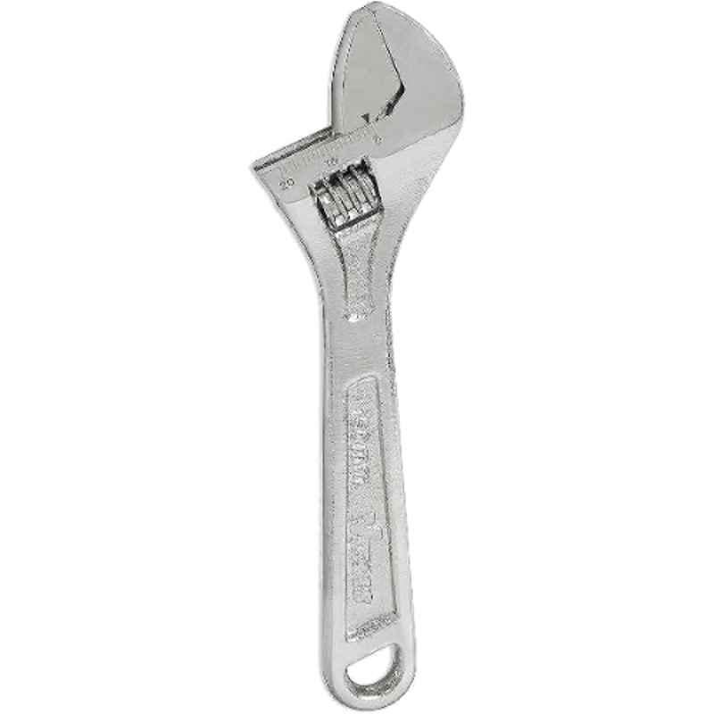 VTOOLS 6 inch Carbon Steel Chrome Plated Extra Wide Adjustable Wrench, VT2173