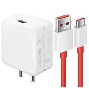 Punnkk Super VOOC 80W USB Type C Fastest Warp Charger Adapter with 1m Cable