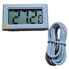 Lab Junction Digital Thermometer with LCD for Fridges with Wired Probe, LJ-1495