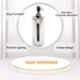 ZAP Alloy Steel Chrome Finish Oval Soap Dispenser
