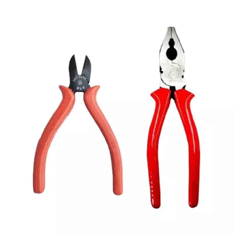 Sky Blue 2 Pcs 8 inch Lineman Plier Combo, SBE_PLIER_COMBOS_COMBO_783