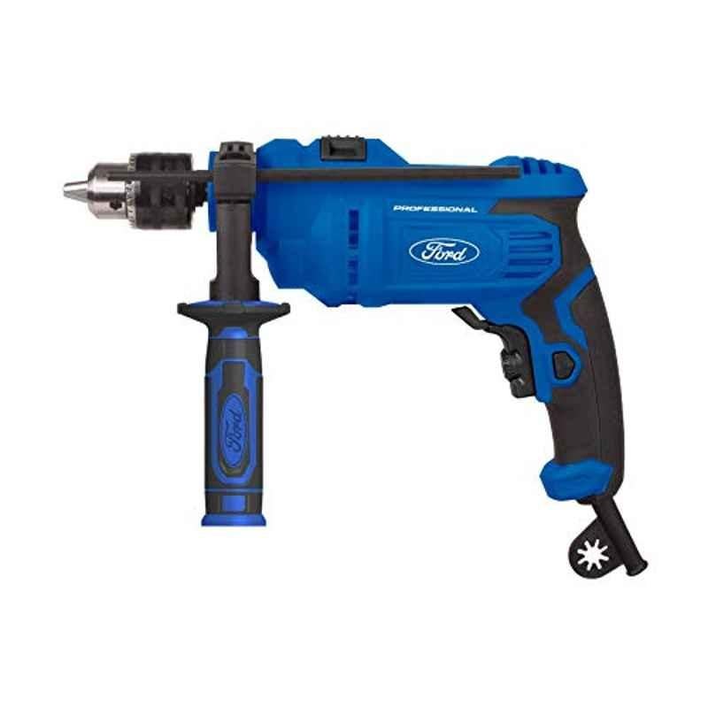 Ford Tools Professional Hammer Drill 800W, Blue, 13 mm, Fp7-0042
