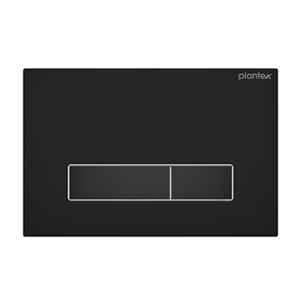 Plantex Flush Plate/Dual Flush Plate for Toilet/Mechanical Dual-Flush Plate/Water-Saving Technology 4519, Black