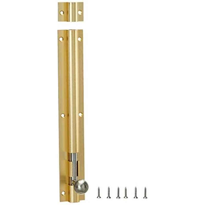 Aquieen 8 inch Stainless Steel Gold Tower Bolt, TB654