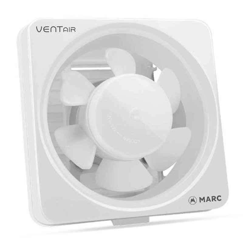 Marc Ventilator 50W White Exhaust Fan, Sweep: 200 mm