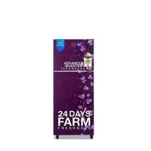 Godrej 253 Litre 2 Star Jade Purple Frost Free Double Door Refrigerator, RT EONALPHA 270B 25 RI JD PR