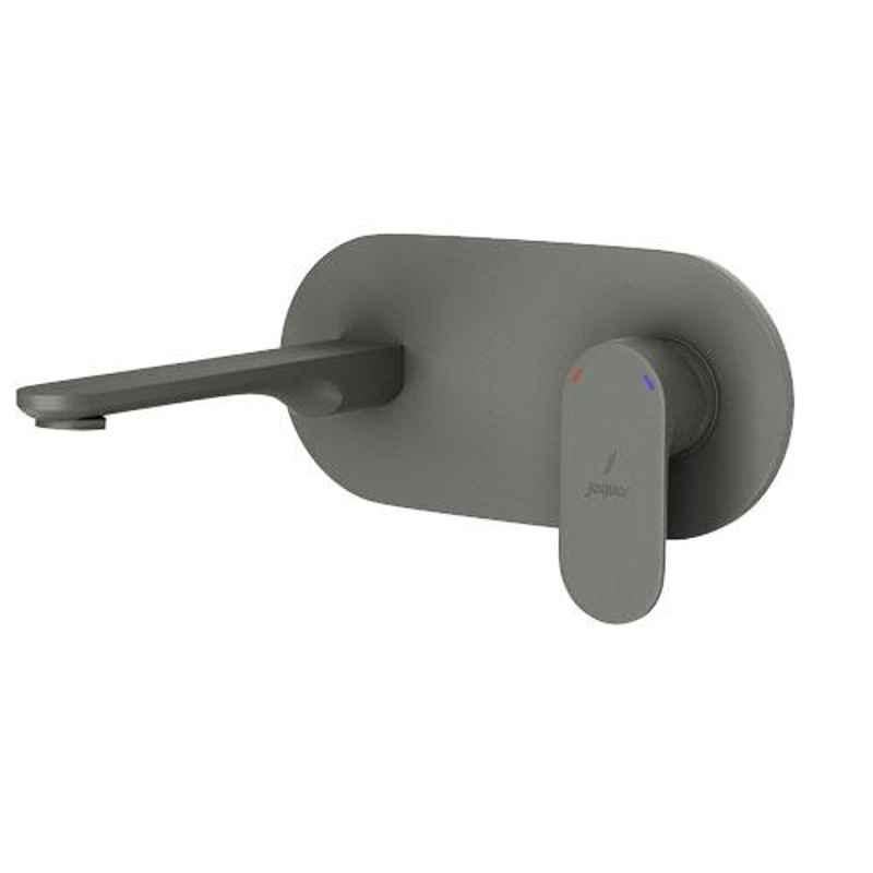 Jaquar Opal Prime Graphite Single Lever Basin Mixer Wall Mounted Kit, OPP-GRF-15233PM