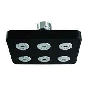 10X SH-1987 ABS Matt Overhead Rain Shower for Bathroom without Arm