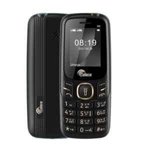 Cellecor E9 32GB/32GB 1.8 inch Black & Brown Dual Sim Feature Phone with Torch Light & FM