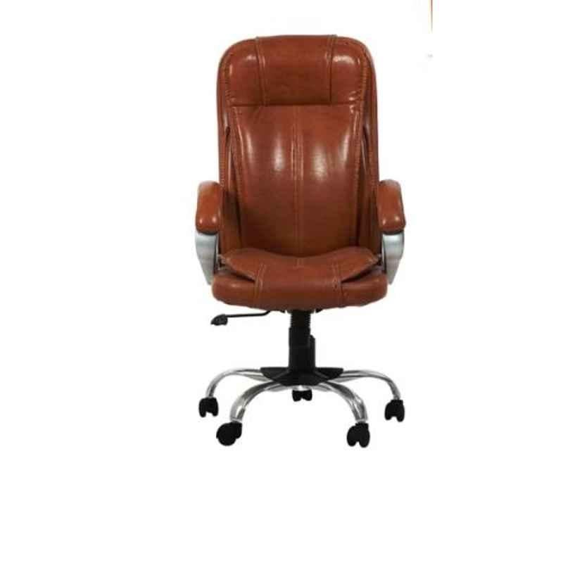 Dicor Seating DS21 Seating Leatherite Brown High Back Office Chair
