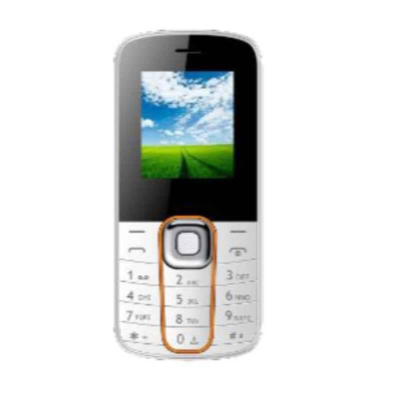 I Kall K301 New 1.8 inch White Feature Phone With 15 Months Warranty (Pack of 5)