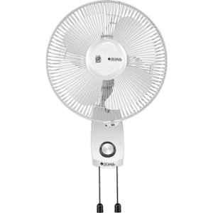 Zigma Charm 45W ABS White Ultra High Speed Wall Fan with 12 Months Warranty, Sweep: 300 mm