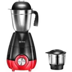 Havok Premium Pro 950W Plastic & Stainless Steel Black & Red Pure Copper Winding Mixer Grinder with 2 Jars