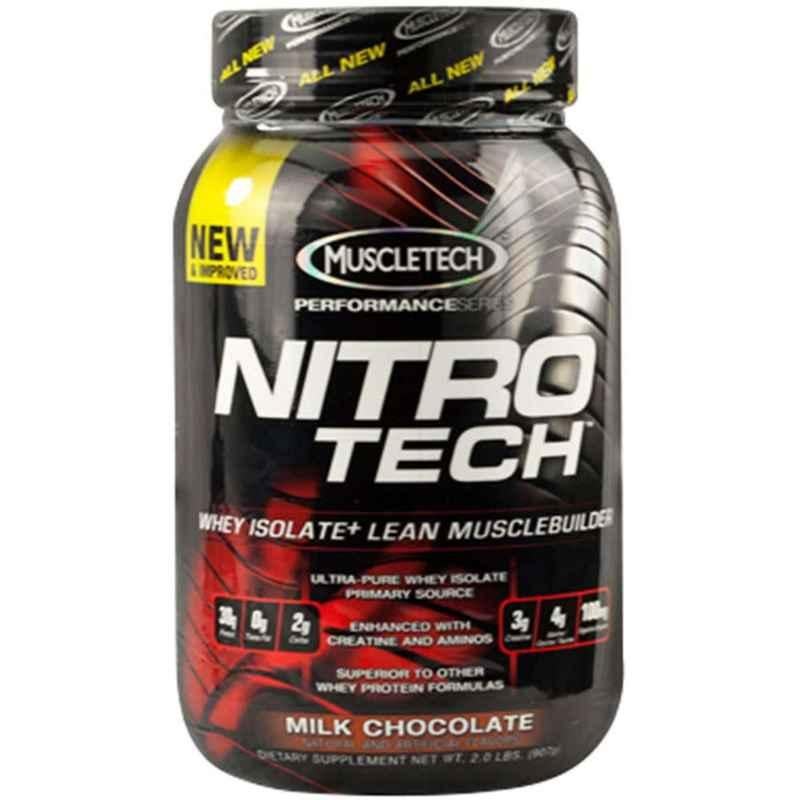 MuscleTech Nitrotech Performance Series 3.97lbs Milk Chocolate Whey Protein