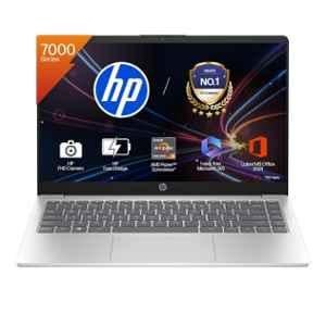 HP 7L029PA Natural Silver 15.6 inch Laptop with AMD Ryzen 3 7320U 8GB LPDDR5/512GB SSD, AMD Radeon Graphics, Windows 11, FC0500AU