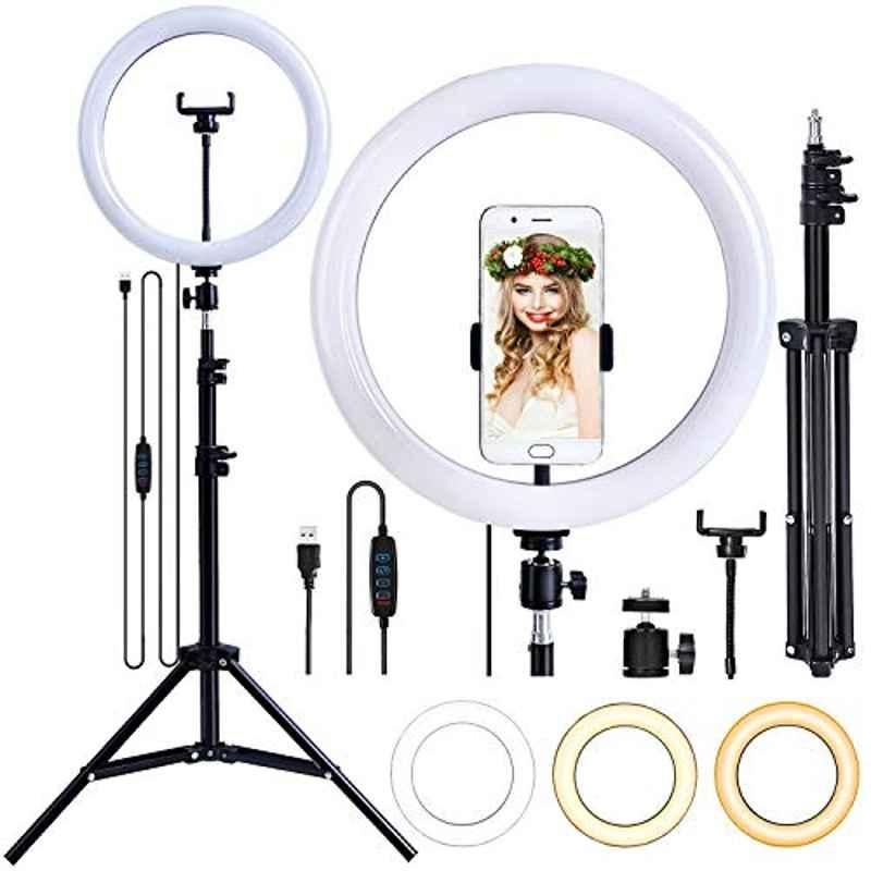 Rubik 10 inch 2m Ring Light with Stand