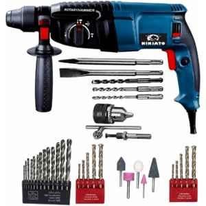 Mamodiaz Ninjato 26mm 2000W Hammer Drill Machine with Copper Winding Motor, Bits & Accessories