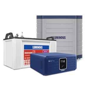 Luminous Zolt 900VA Pure Sinewave Inverter & RC 15000 120Ah Battery Combo with Trolley