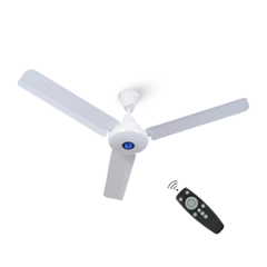 Kemajuan Avatar 32W 350rpm 5 Star White BLDC Ceiling Fan with Remote & 2 Years Warranty, KFN01AV, Sweep: 1200 mm