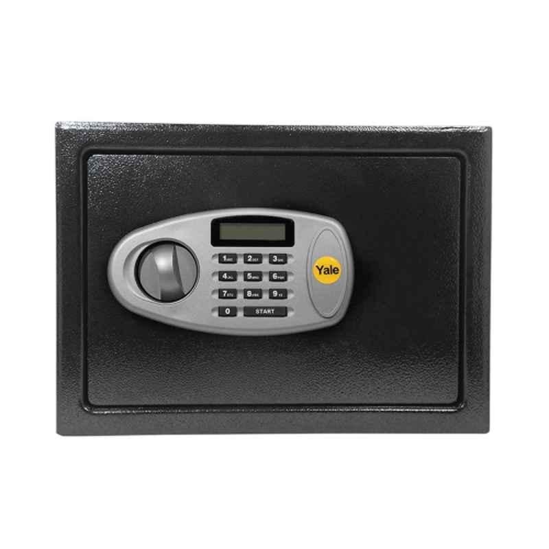 Yale YSS/300/DB2 26.8L Black Home Security Safe Locker with Pin Code Access