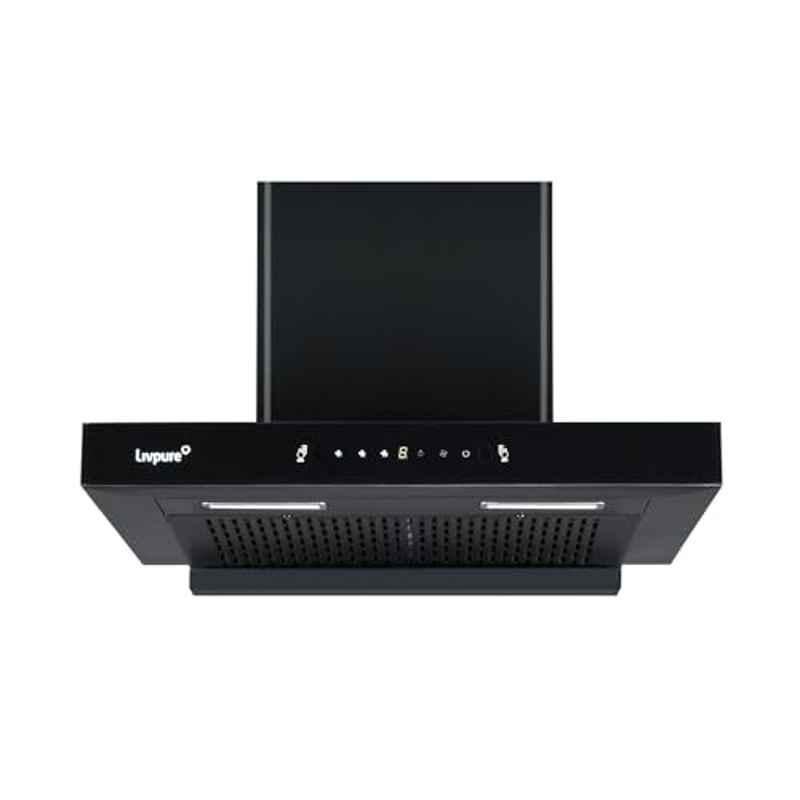 Livpure Fenix 60 1400 m3/hr T-Shape Filterless Auto Clean Wall Mouned Kitchen Chimney with Oil Collector & 2 Years Warranty