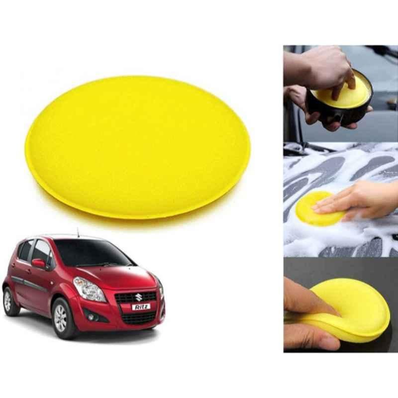 Auto Pearl Polyurethane Beige Washing & Waxing Polish Foam Sponge for Ritz T2 2015-2017