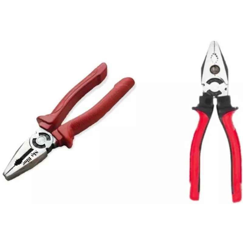 Sky Blue 2 Pcs 7.8 inch Lineman Plier Combo, SBE_PLIER_COMBO_MOD_00307